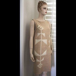 Lauren Sleeveless Knit Dress PS Tan New Ralph Lauren